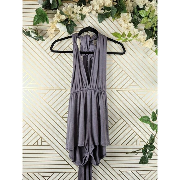 Lulu's Women's Anyway You Want Me Purple Convertible Romper Size Small - Picture 1 of 7
